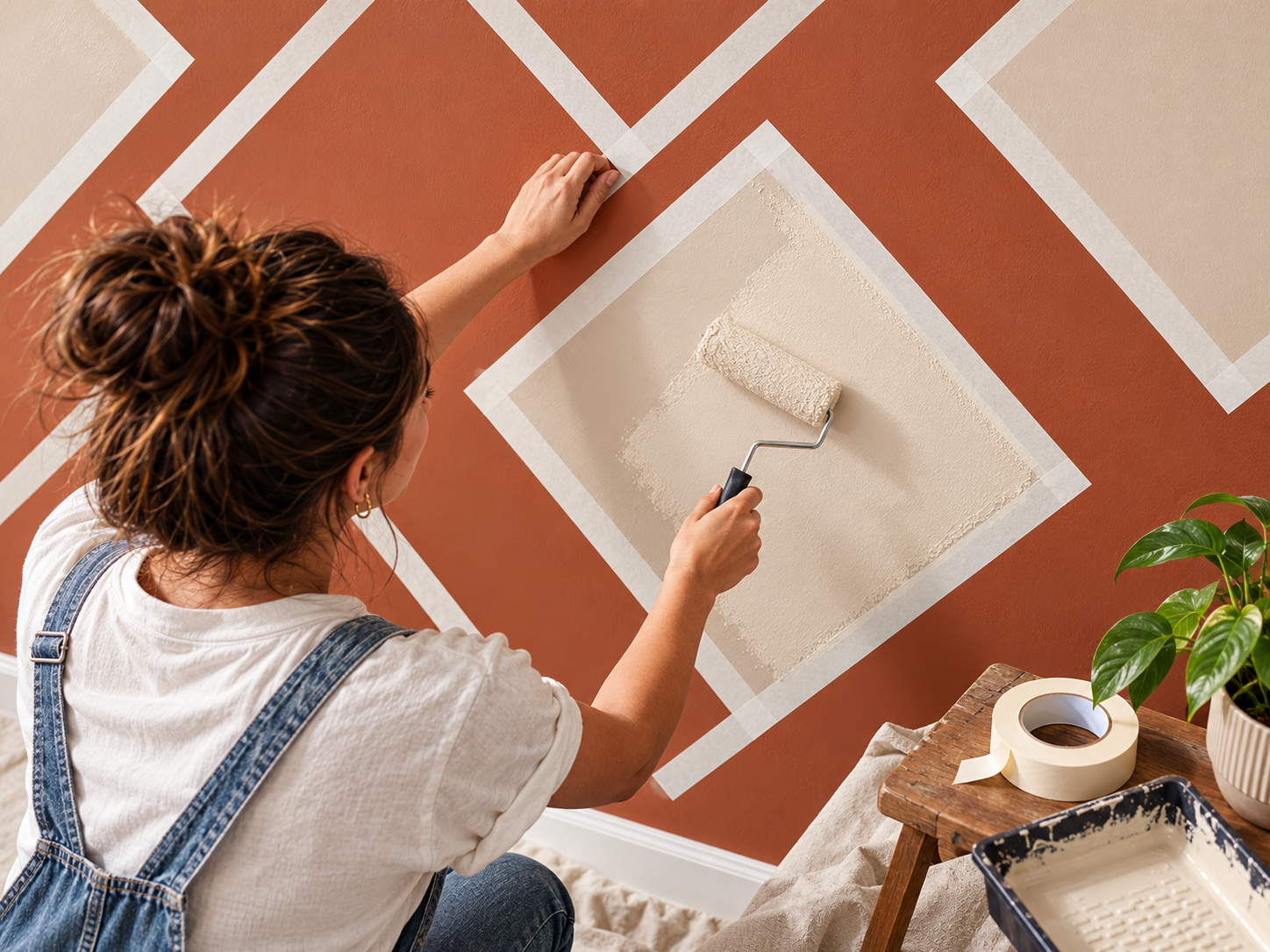 Masking Tape for Painting and Construction